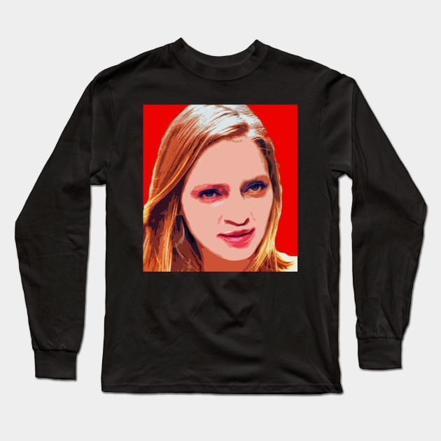 uma thurman Long Sleeve T-Shirt by oryan80